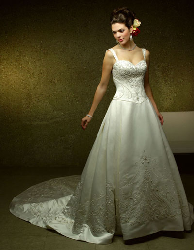 casablanca gown wedding